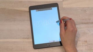 iPad mit Touch-Stylus