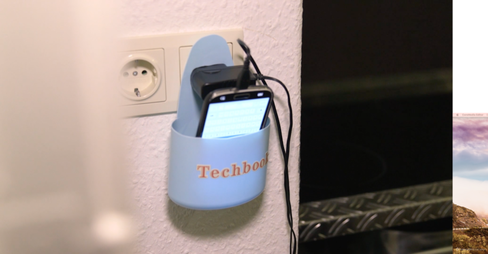 Tech-Hack Smartphone Holder Outlet