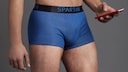 Die Spartan-Unterhose soll die Geschlechtsteile des Mannes vor 99,9 Prozent der üblichen Mobilfunk- und WLAN-Strahlen schützen