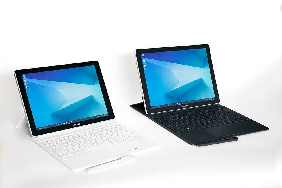  Das neue Samsung Galaxy Book ist ein Hybrid aus Tablet und Notebook und kommt wahlweise mit 10,6- oder 12-Zoll-Display.<br>Foto: Samsung