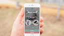 Handydisplay zeigt einen Match an in der neuen App „Swapper“