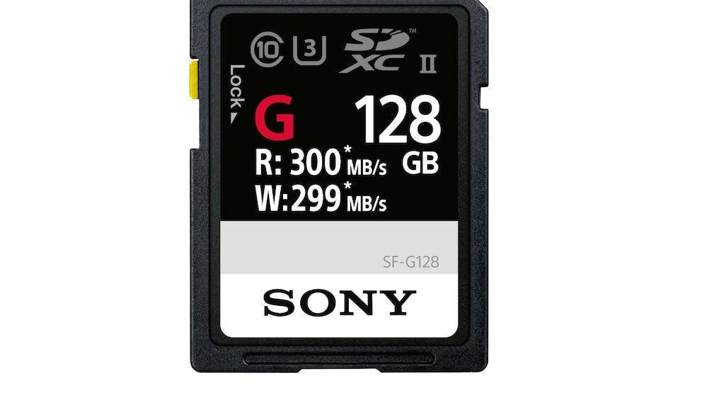 Sony SF-G SD-Karte