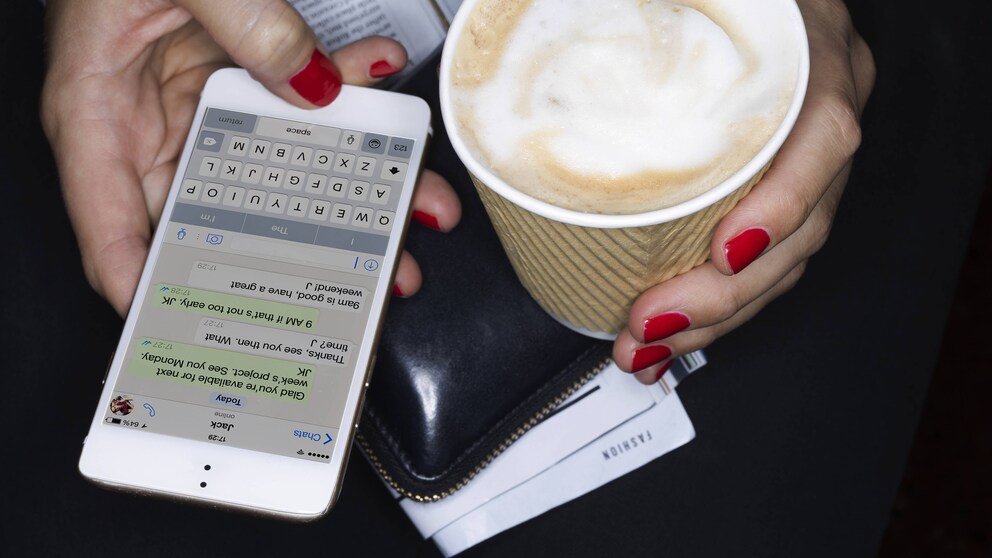 Chat auf WhatsApp