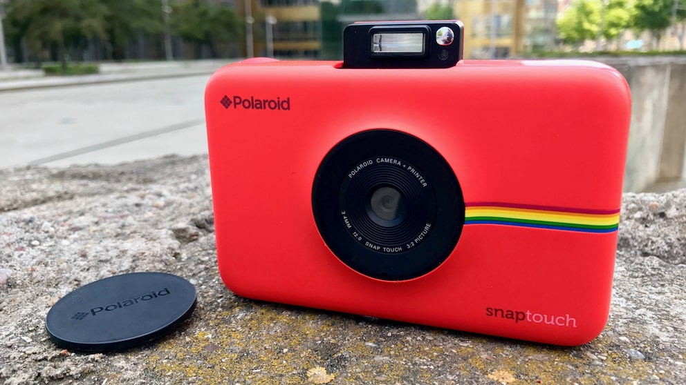 Diese Kamera ist ein echter Hingucker: die Polaroid Snap Touch. 