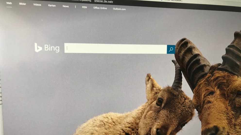 Immer ein anderes Motiv: Die Startseite von Bing.com hat einen täglich wechselnden Hintergrund.