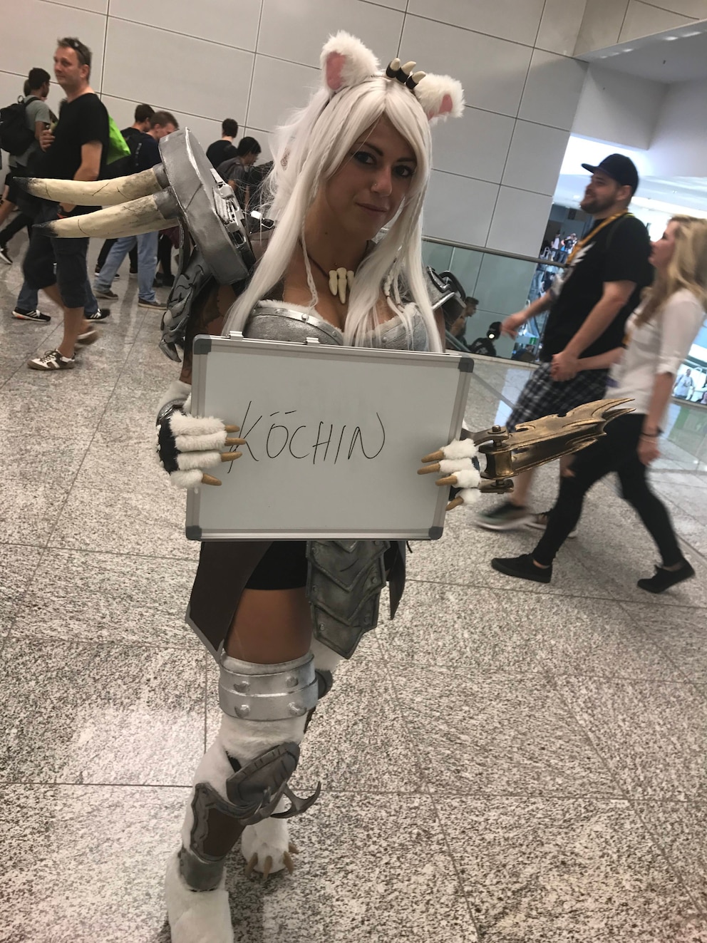 Cosplayer auf der Gamescom