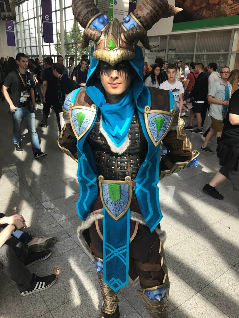 Cosplayer auf der Gamescom