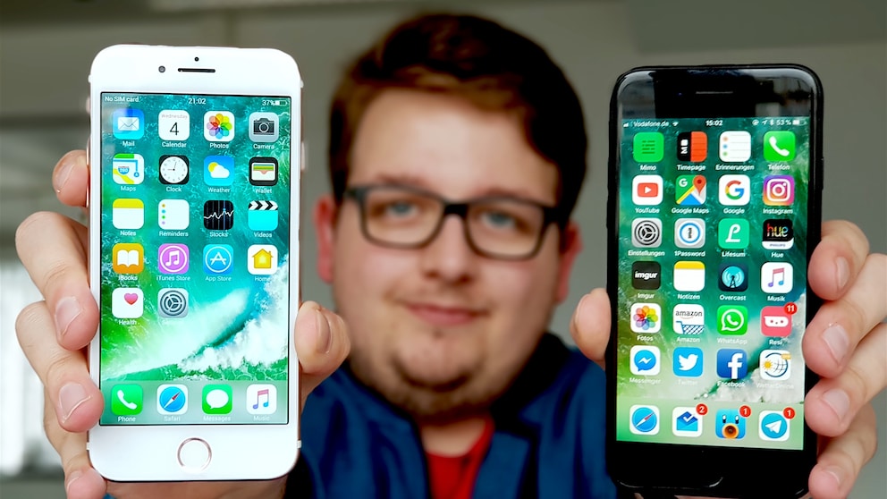 Eines dieser iPhones hat nur 80 Euro gekostet – und ist ein Fake. Können Sie erkennen welches?