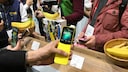 Nokia 8110 auf der Messe
