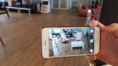 Ikea Place App in Aktion mit Platzierung von Möbeln via Augmented Reality