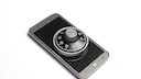 Smartphone mit Zahlenschloss