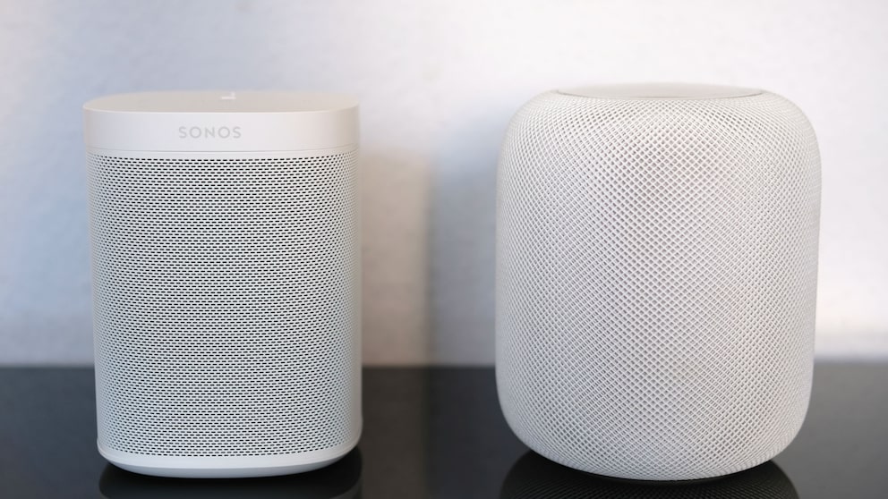Apple Homepod und Sonos One