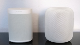 Apple Homepod und Sonos One