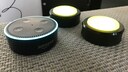 Amazon Echo Dot und zwei Echo Buttons