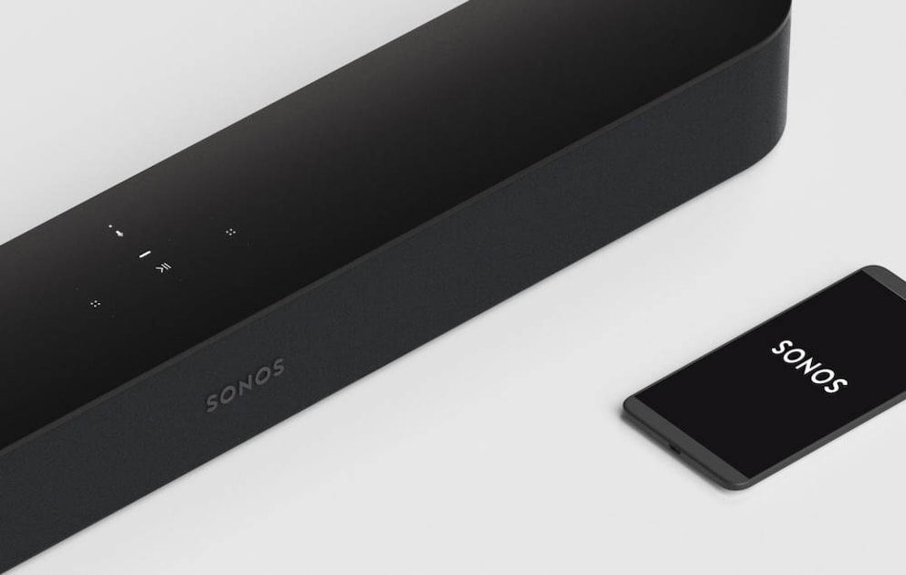 Soundbar and Smartphone