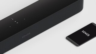 Soundbar und Smartphone