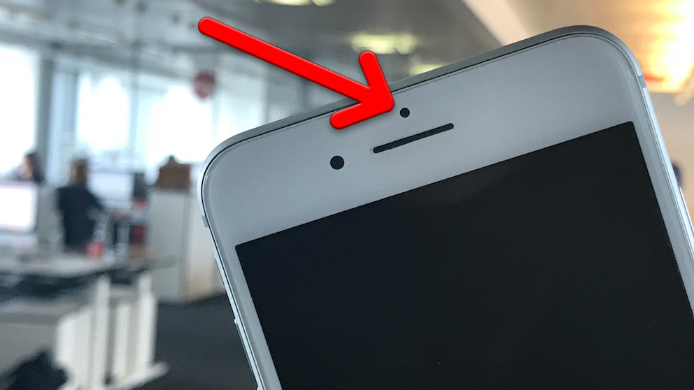 iPhone Sensors on Front Camera
