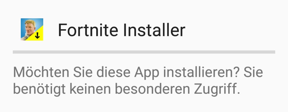 Fortnite Installer no special access