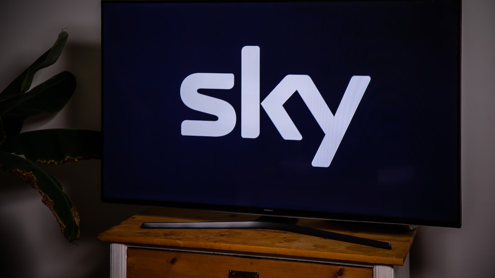 Sky auf dem Fernseher