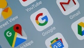 Google Apps auf einem Smartphone