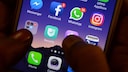 iPhone mit WhatsApp