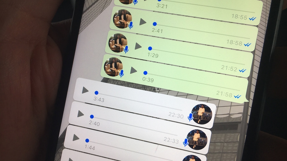 WhatsApp Sprachnachrichten