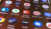 Apps auf einem Android-Smartphone