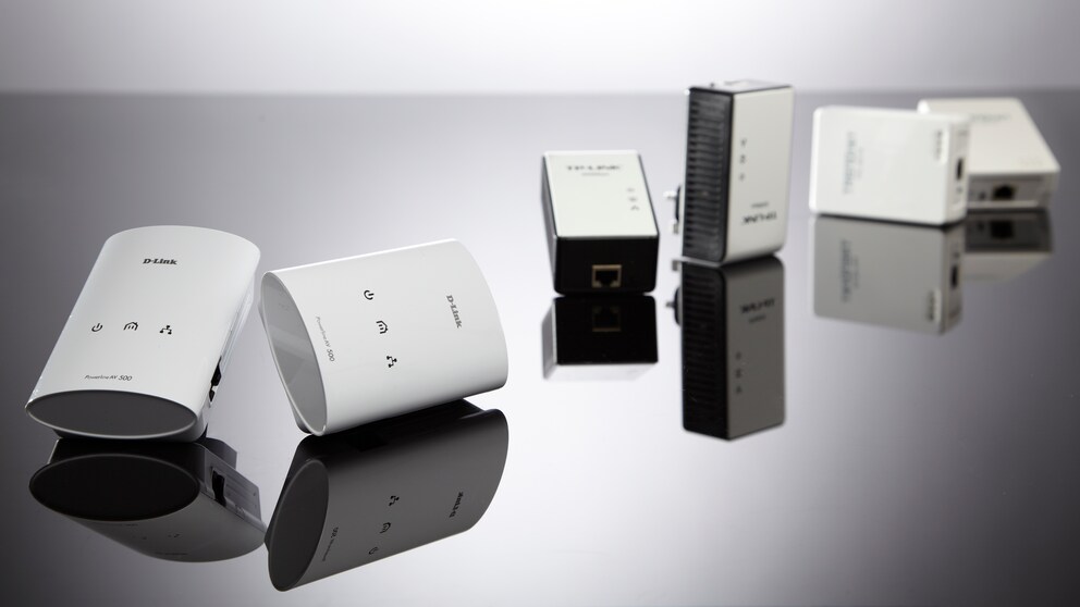 Powerlink-Adapter von TP-Link und D-Link