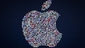 Das Apple Logo mit Code