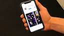 iPhone XR mit AppStore-Screenshot