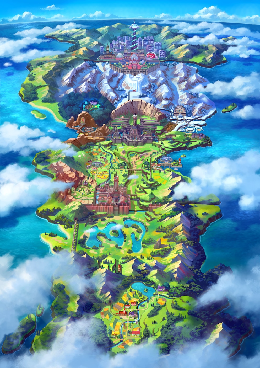 In der neuen Region Galar soll der Spieler auf zahlreiche neue Pok&eacute;mon, aber auch auf &auml;ltere Generationen treffen