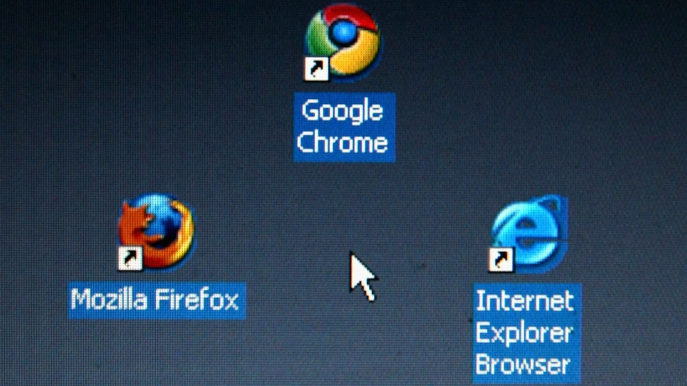 Mozilla Firefox, Google Chrome, Internet Explorer