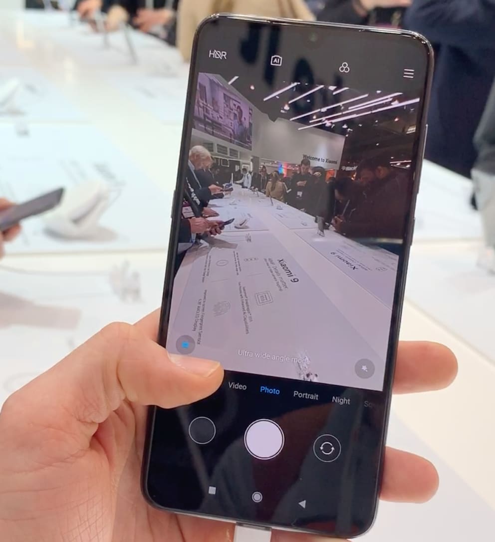 Xiaomi Mi 9 Camera App