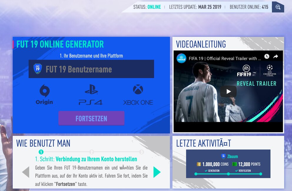 FIFA 19 Abzocke