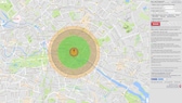 Screenshot Nukemap