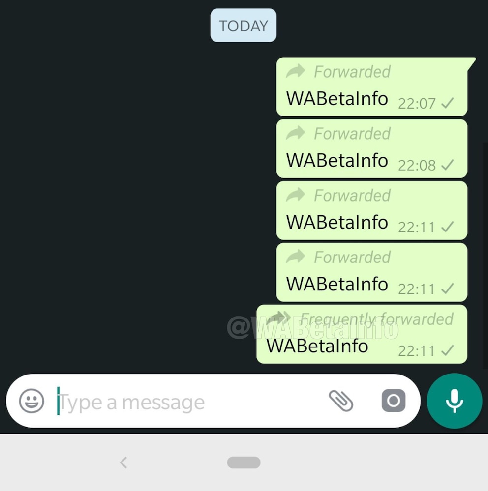 WhatsApp oft weitergeleitet