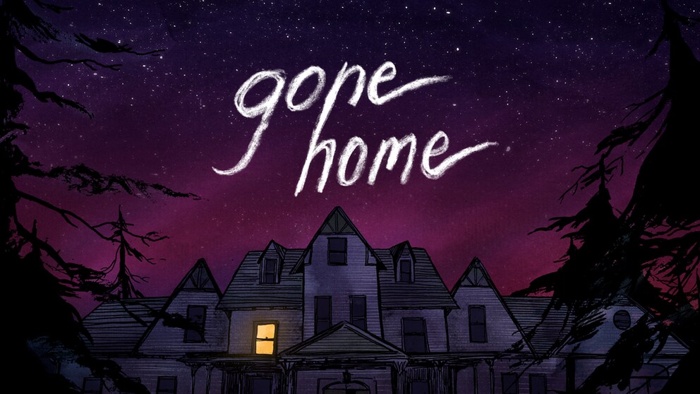 Gone Home erzählt die Geschichte von Kaitlin, die nach einem Aufenthalt im Ausland in ihr verlassenes Elternhaus zurückkehrt. Dort deckt sie die traurigen Geheimnisse ihrer Familie auf.