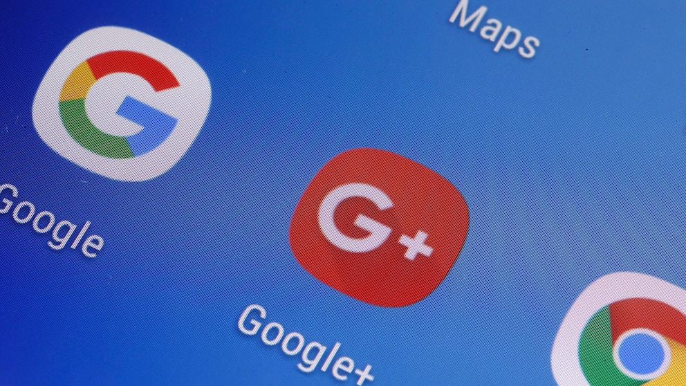 Screenshot eines Display mit Google Software