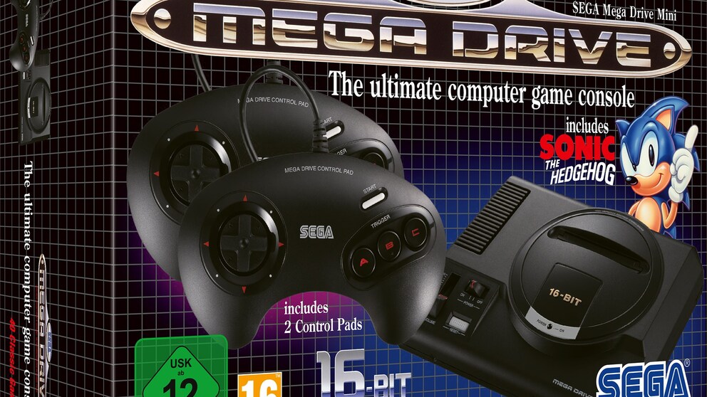 Der original Sega Mega Drive erschien 1988 in Japan. Seit 2006 sind wieder Spiele auf Modulen für die Konsole erschienen.