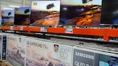 TV Samsung im Laden