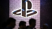 PlayStation-Logo mit Menschen im Vordergrund auf der GDC California