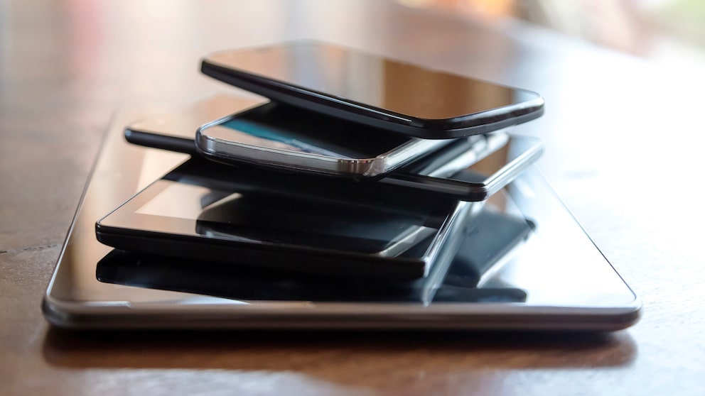 Stapel Smartphones