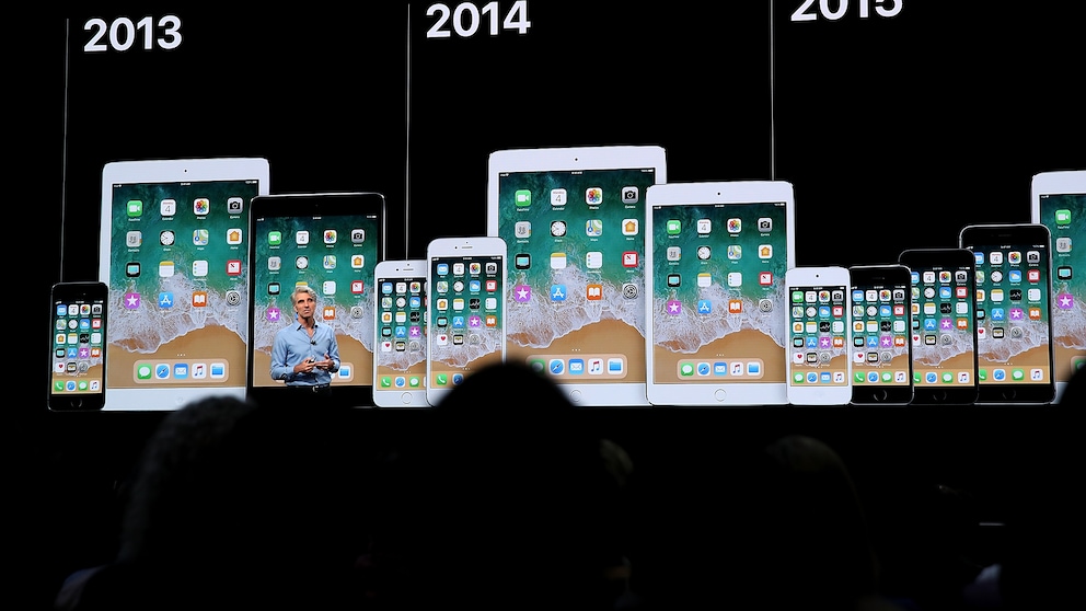 iPhone und iPads auf der WWDC 2019