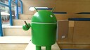 Android-Männchen auf einem Messestand