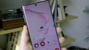 Das Galaxy Note 10 in der Hand