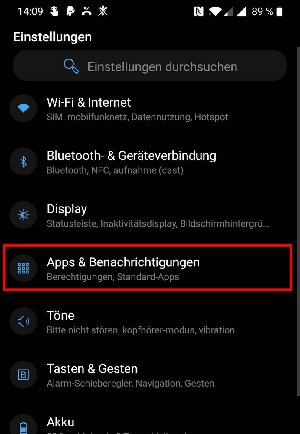 Ungenutzte, vorinstallierte Apps löschen