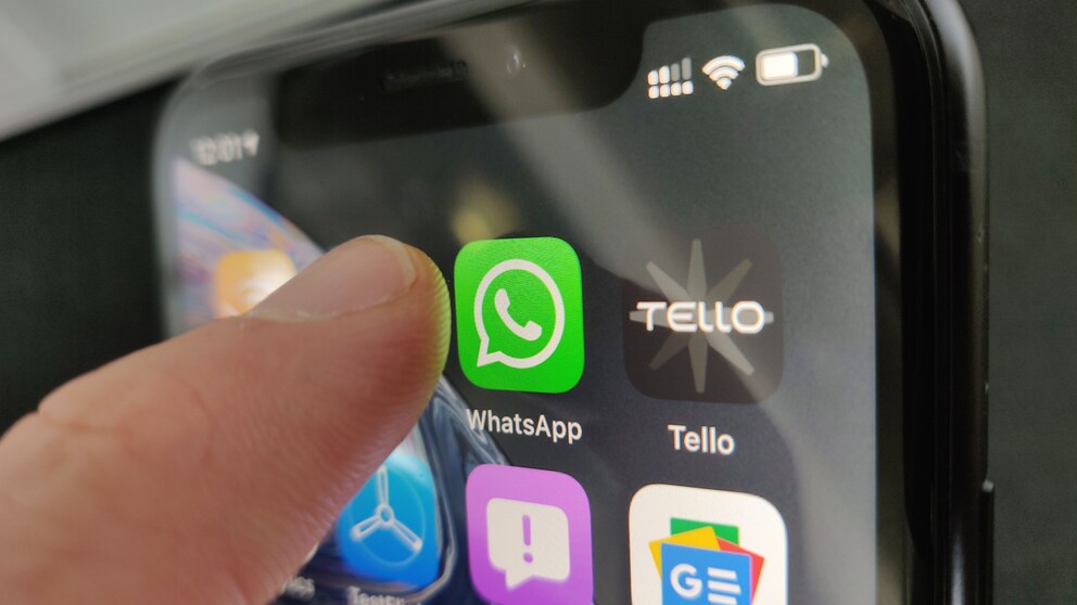 WhatsApp auf iPhone Xr