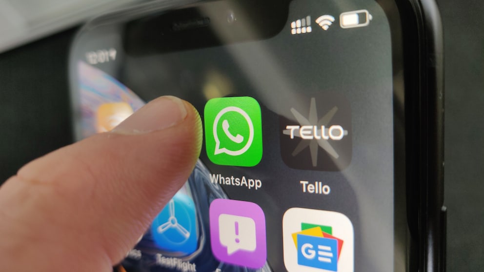 WhatsApp auf iPhone Xr