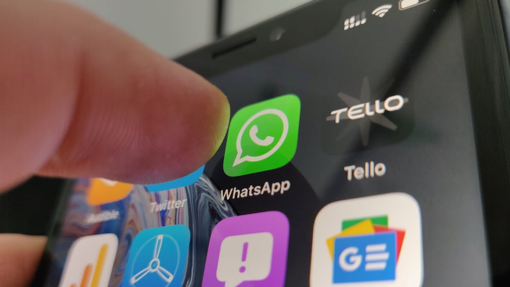 WhatsApp auf iPhone Xr
