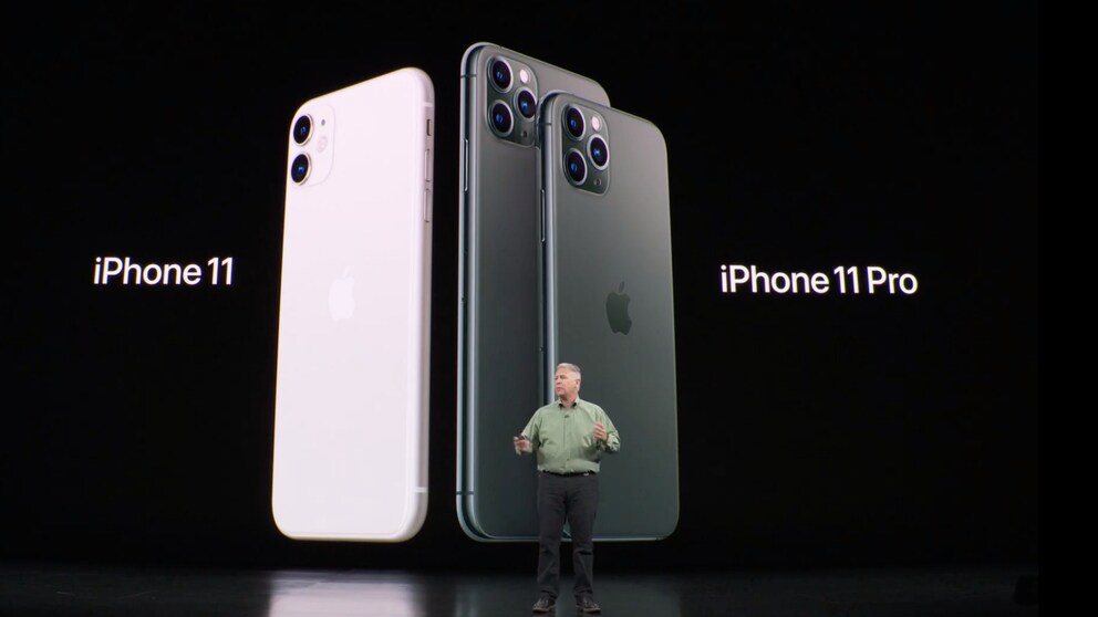 Die drei neuen iPhone-11-Modelle von Apple